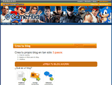 Tablet Screenshot of blogs.gamefilia.com