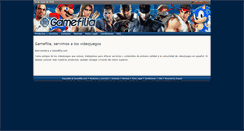Desktop Screenshot of gamefilia.com